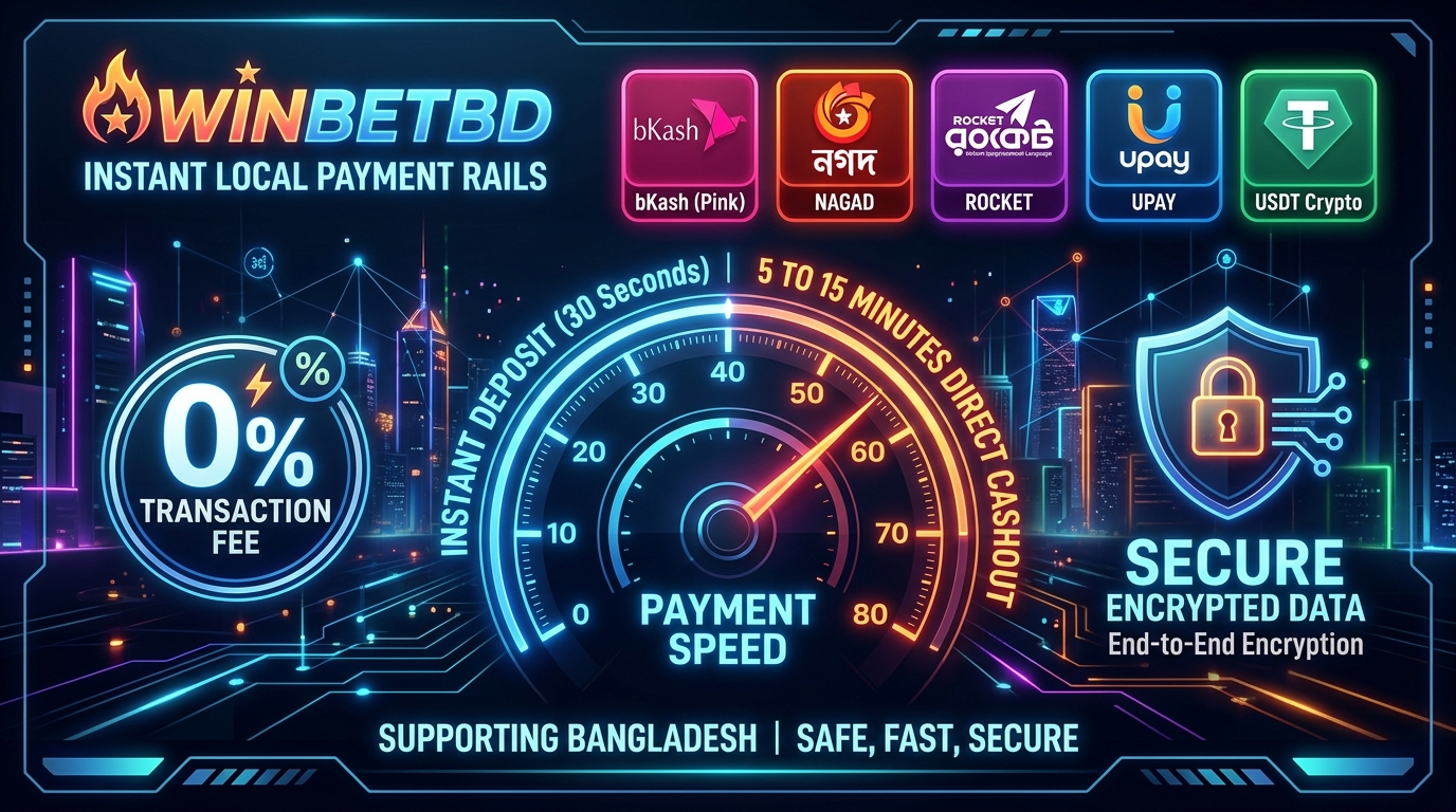 WinBetBD Instant Local Payment Rails bKash Nagad Rocket